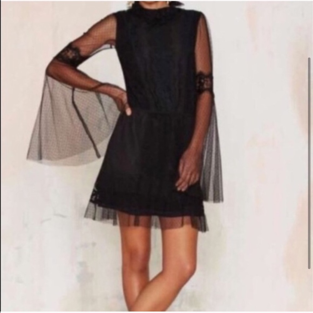 Black Lace Dress